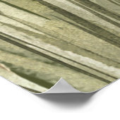 Bohemische Palm-Blätter Begrüßungszeichen Poster (Ecke)