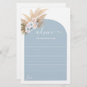 Bohemische Pampas Grass-Ratschläge für die Mama al (Vorne/Hinten)