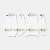 Bohemische Pastel-Wildblumen Hochzeit Geschenkschachtel (Ungefaltet)