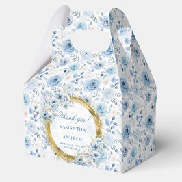 Bohemische Pastellblauer Hochzeit in der Luft Geschenkschachtel