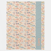 Bohemische Pastete Fleecedecke (Vorderseite)