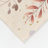 Bohemische Pastete Fleecedecke (Ecke)