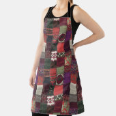 Bohemische Patchwork-Multimedia-Schürze Schürze (InSitu)