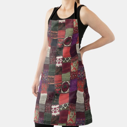 Bohemische Patchwork-Multimedia-Schürze Schürze (InSitu)