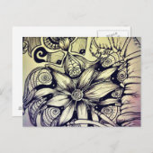 Bohemische Postkarte (Vorne/Hinten)