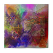 Bohemische Rhapsodie Fliese (Vorderseite)