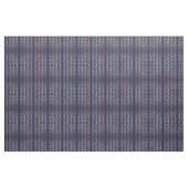 Bohemische Rose Gold Navy Blue Ikat Muster Stoff (Yard (91,4 cm))