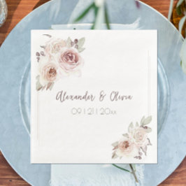 Bohemische Rose Serviette