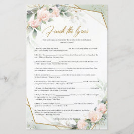 Bohemische rustikale Rose Eukalyptus Beenden der L