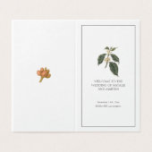 Bohemische rustikale Winter-Kaffeepause Einladung (Außenseite Aufgefaltet)