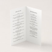 Bohemische rustikale Winter-Kaffeepause Einladung (Innenseite)