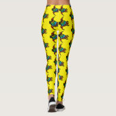 Bohemische Schildkröten-Leggings Leggings (Rückseite)