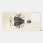 Bohemische Schmetterlingsmotte Case-Mate iPhone Hülle (Rückseite (Horizontal))