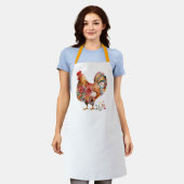 Bohemische Schürze (Getragen)