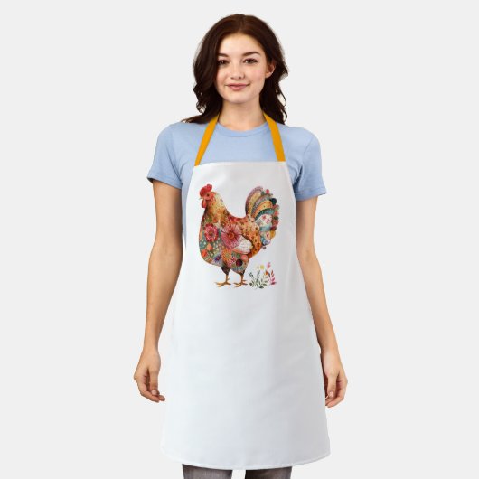 Bohemische Schürze (Getragen)