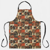 Bohemische Schürze für das Tribal-Muster (Vorderseite)