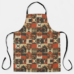Bohemische Schürze für das Tribal-Muster
