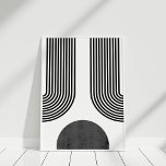 Bohemische Schwarz-Weiß-Abstrakte Mauer Kunst Poster<br><div class="desc">Bohemische Schwarz-Weiß-Abstrakte Mauer Kunst</div>