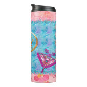 Bohemische Sinti und Roma Folk Art Thermosbecher (Nach rechts gedreht)