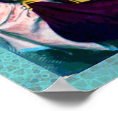 Bohemische Sinti und Roma Girl Print Poster (Ecke)