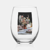 Bohemische Sommertablette Weinglas Ohne Stiel (Vorderseite)