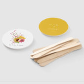 Bohemische Sonnenhochzeit und Hochzeit mit Burgund Fächer (Non-assembled)