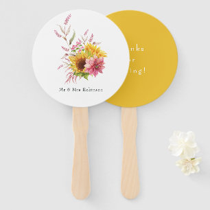 Bohemische Sonnenhochzeit und Hochzeit mit Burgund Fächer