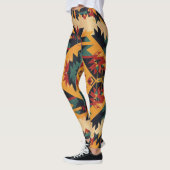 Bohemische Stammeskunst Leggings (Links)