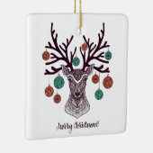 Bohemische Stilschmuck mit Ornamenten Keramikornament (Rechts)