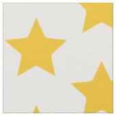 Bohemische Stoffe Modern Boho Yellow Gold Star Whi (Nahaufnahme)