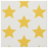 Bohemische Stoffe Modern Boho Yellow Gold Star Whi (Muster)