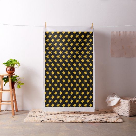 Bohemische Stoffe Modernes Boho Gelb Gold Star Sch (Beispiel)