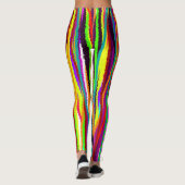 Bohemische strickte Leggings (Rückseite)
