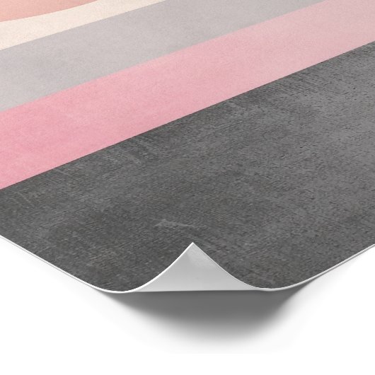 Bohemische Sun Poster (Ecke)