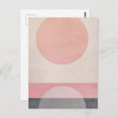 Bohemische Sun Postkarte (Vorne/Hinten)