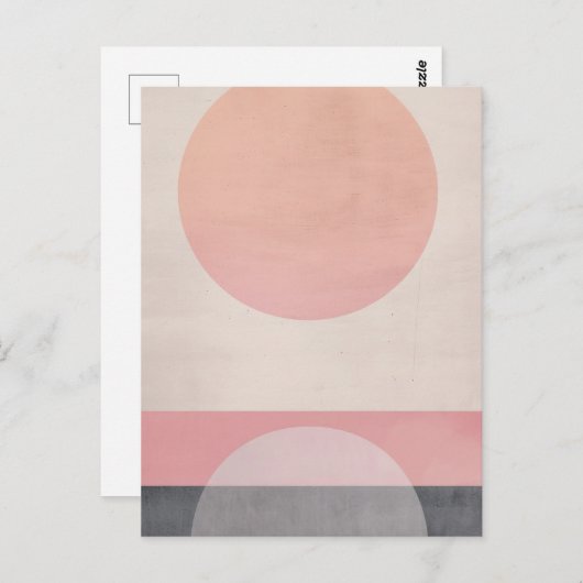 Bohemische Sun Postkarte (Vorne/Hinten)