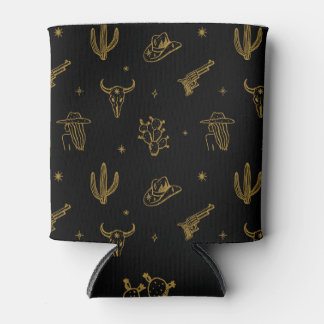 Bohemische Symbole: Western Vintag Magie Dosenkühler