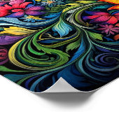 Bohemische Tapisserie Poster (Ecke)