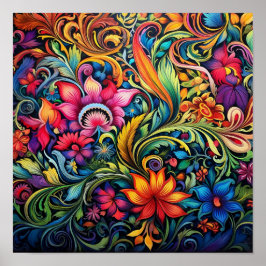 Bohemische Tapisserie Poster