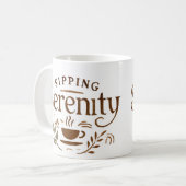 Bohemische Tasse - Ästhetik & Erden-Kaffeecup (Vorderseite Links)