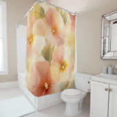 Bohemische Terracotta Blumendusche Vorhang (Beispiel)