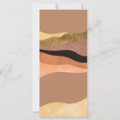 Bohemische Terracotta Groovy (Rückseite)