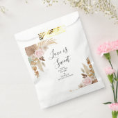 Bohemische Terracotta-Hochzeit Geschenktütchen (Versiegelt)