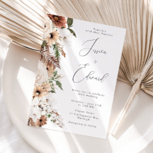 Bohemische Traumhochzeit Einladung
