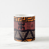 Bohemische Tribal Geometrie Kaffeetasse (Mittel)
