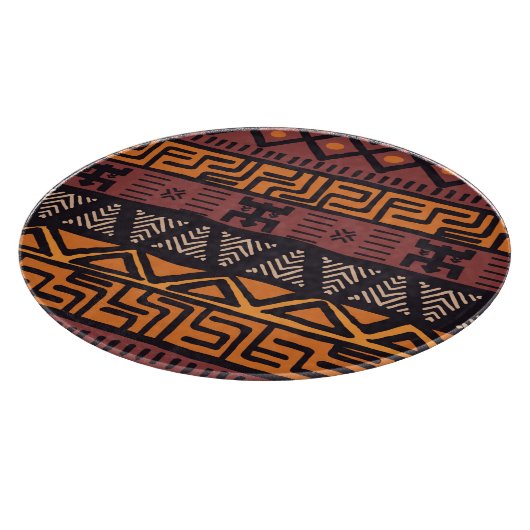 Bohemische Tribal Geometrie Schneidebrett (Ecke)
