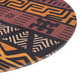 Bohemische Tribal Geometrie Schneidebrett (Ecke)