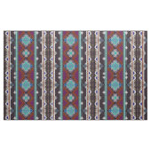 Bohemische Verzierung in ethno-ähnlichem, Azteke Stoff (Yard (91,4 cm))