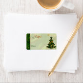 Bohemische Weihnachtsbaum-GIFTS oder NAME TAG Adressaufkleber (Insitu)