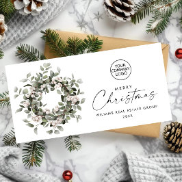 Bohemische Weihnachtsfeier Unternehmensgrüße Feiertagskarte